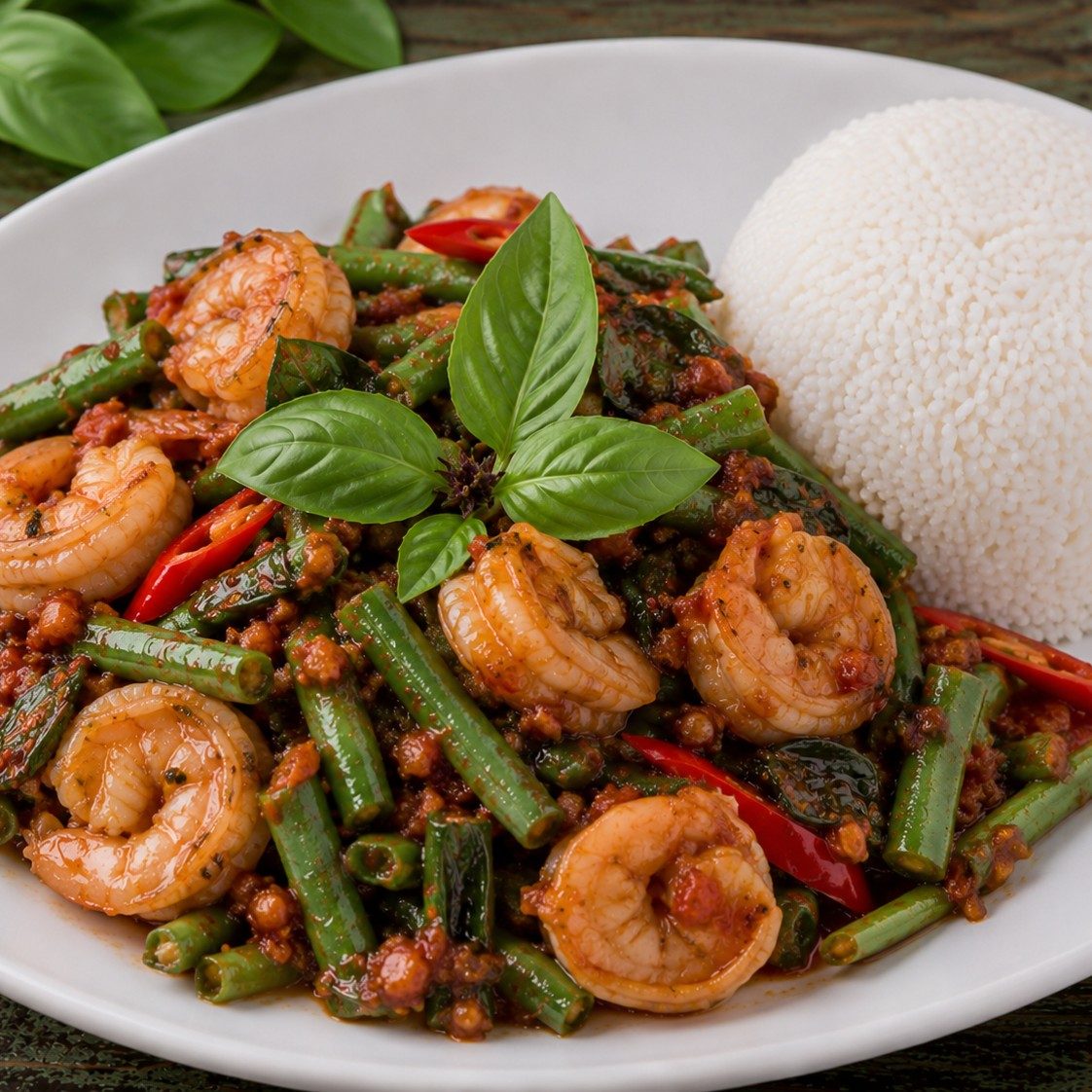 Prig-King with Shrimp.