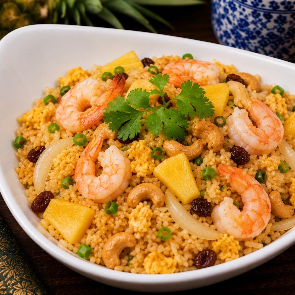 Pineapple Fried Rice.