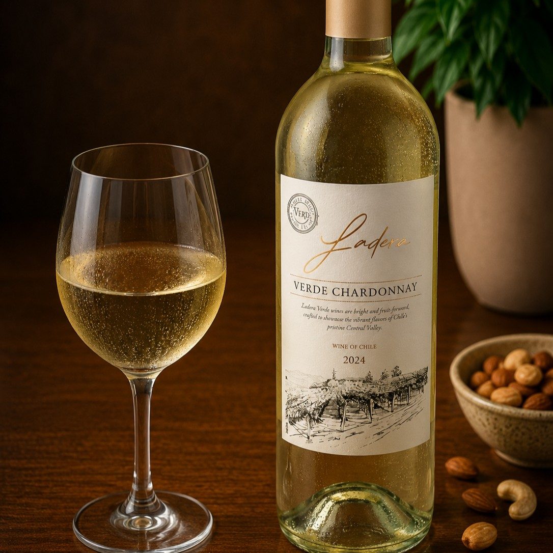 House Chardonnay Bottle.