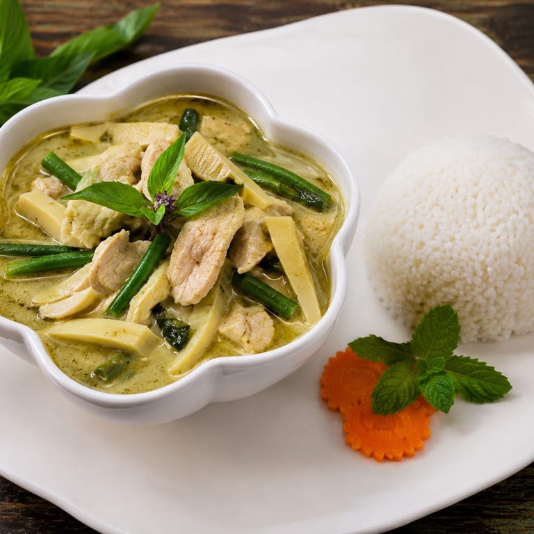 Delicious Green Curry Experience