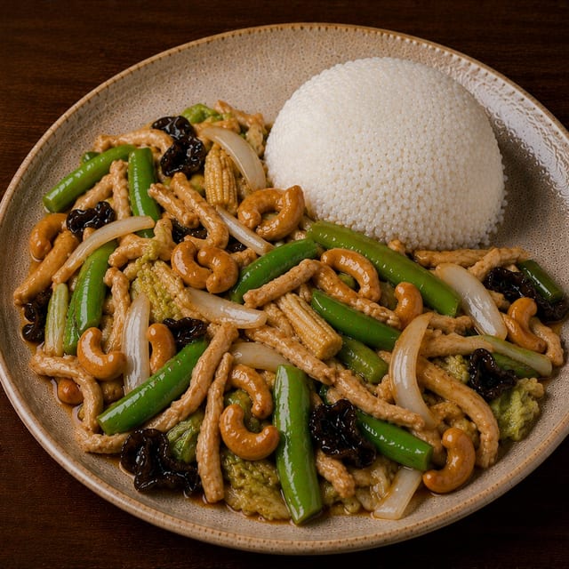 Chicken Cashew Nuts.