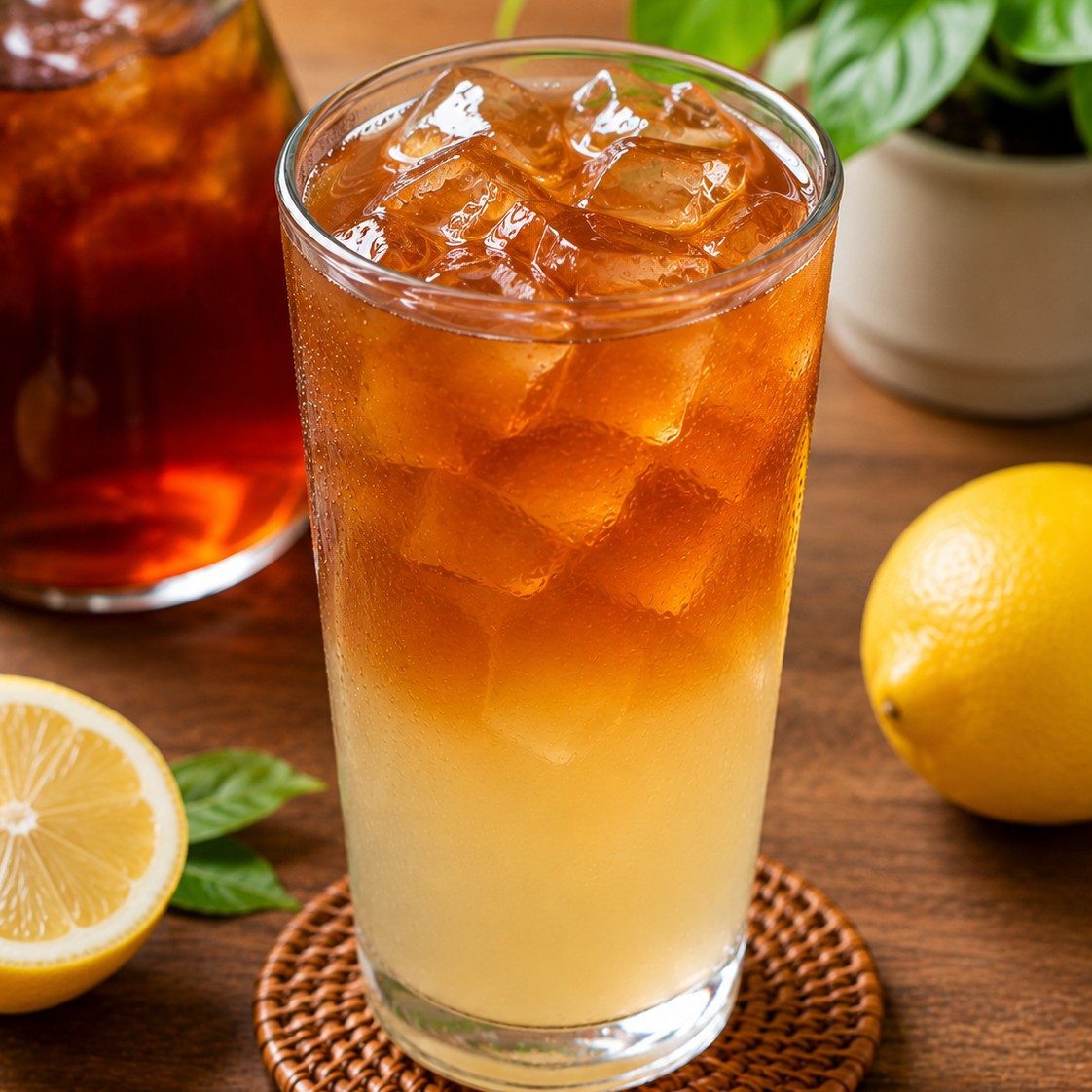 Thai Lime Iced Tea.