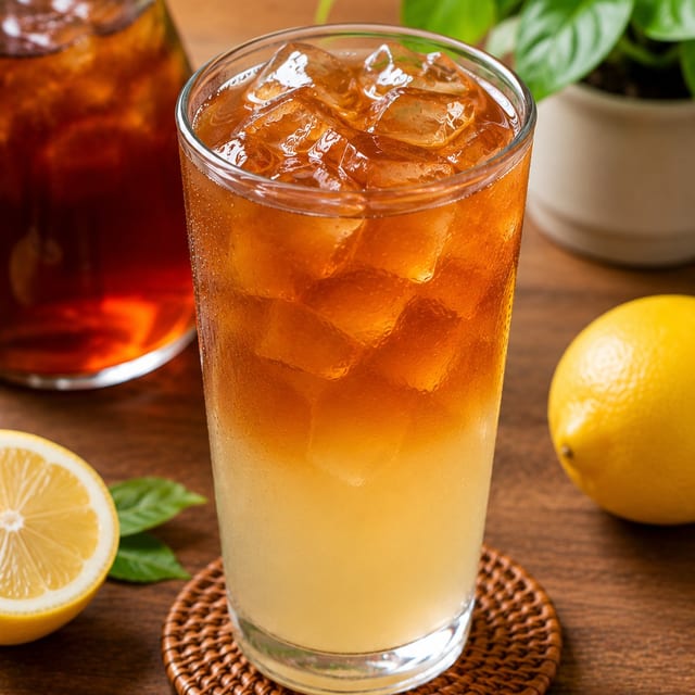 Thai Lime Iced Tea.