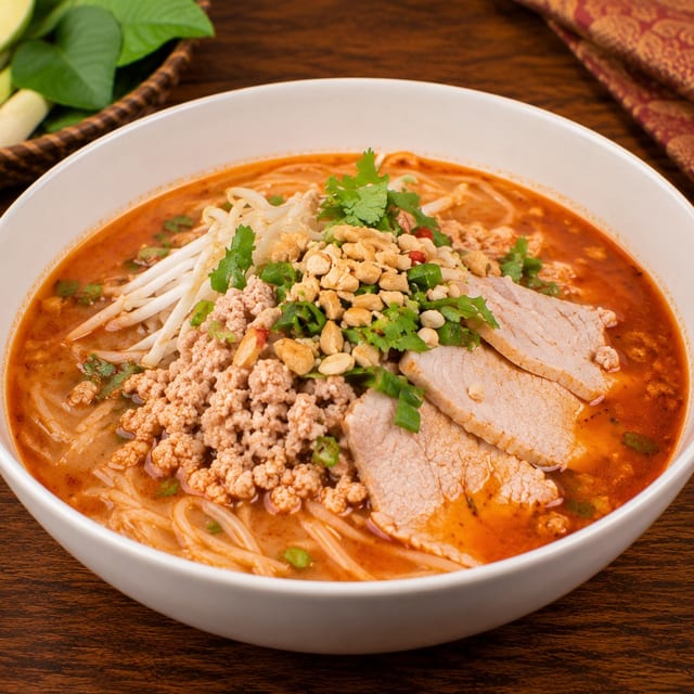 Tom Yum Noodle Soup.