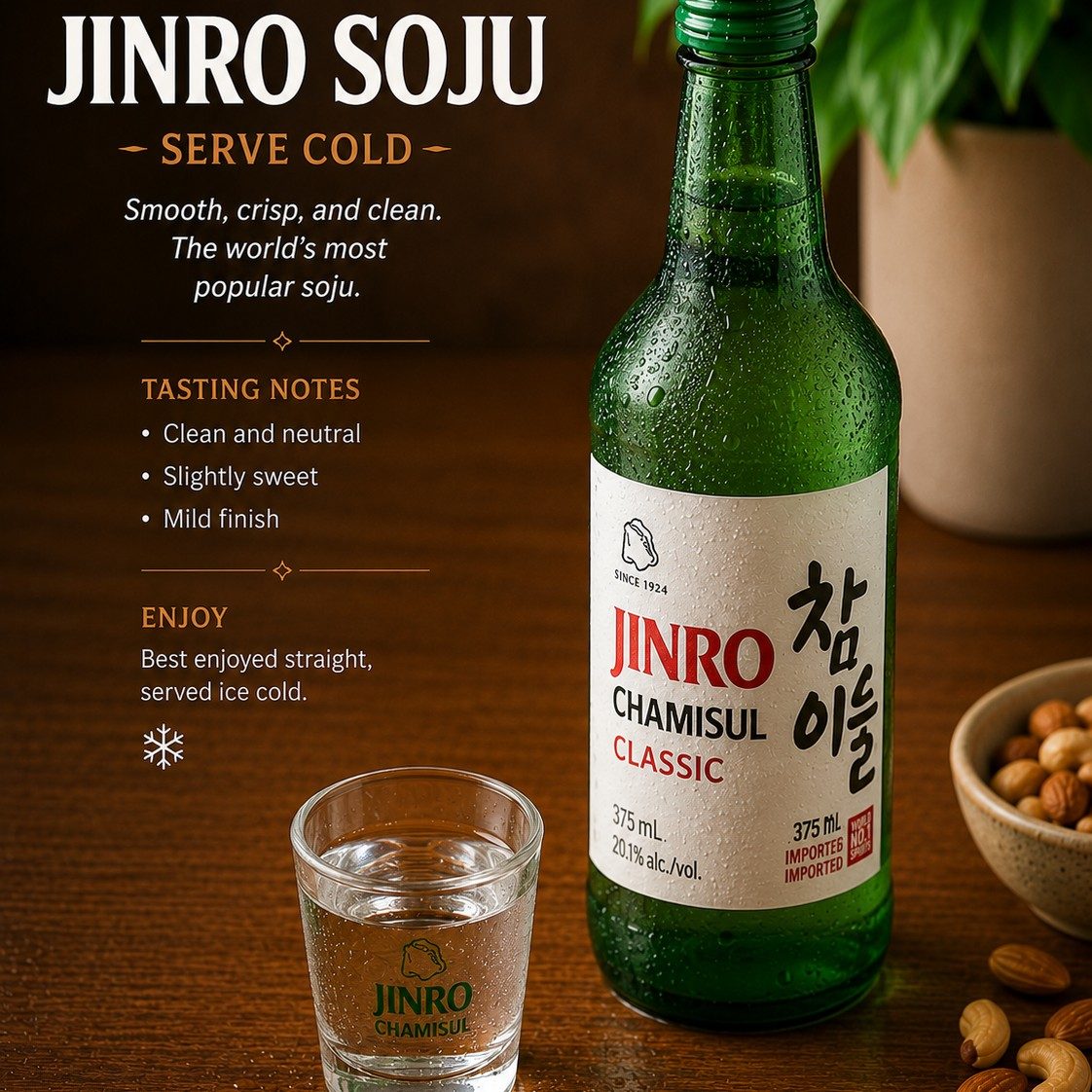 Jinro Soju.