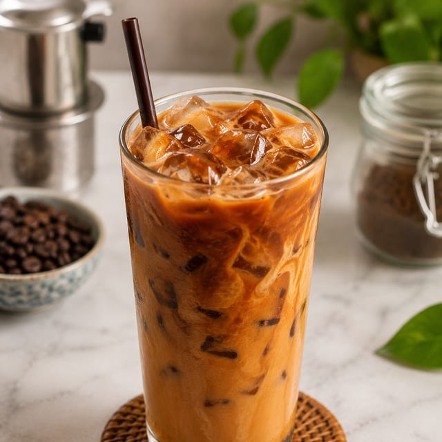Thai Iced Coffee.