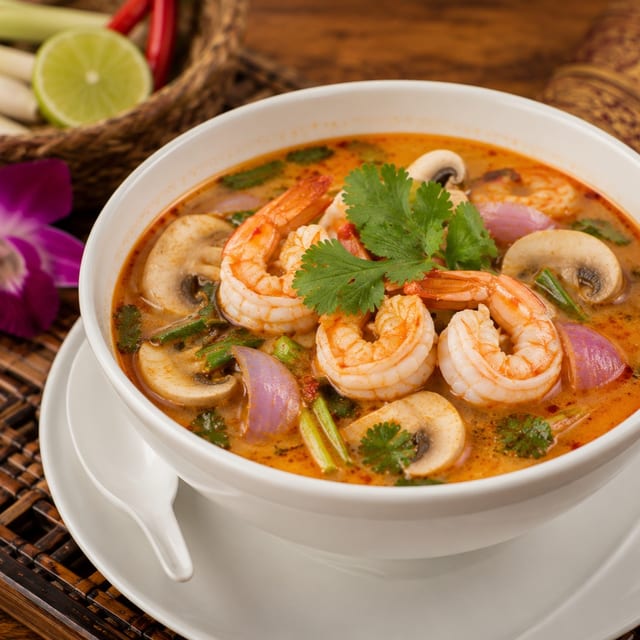 Lemongrass Soup (half order).
