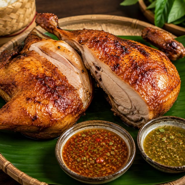 Roasted Whole Hen.