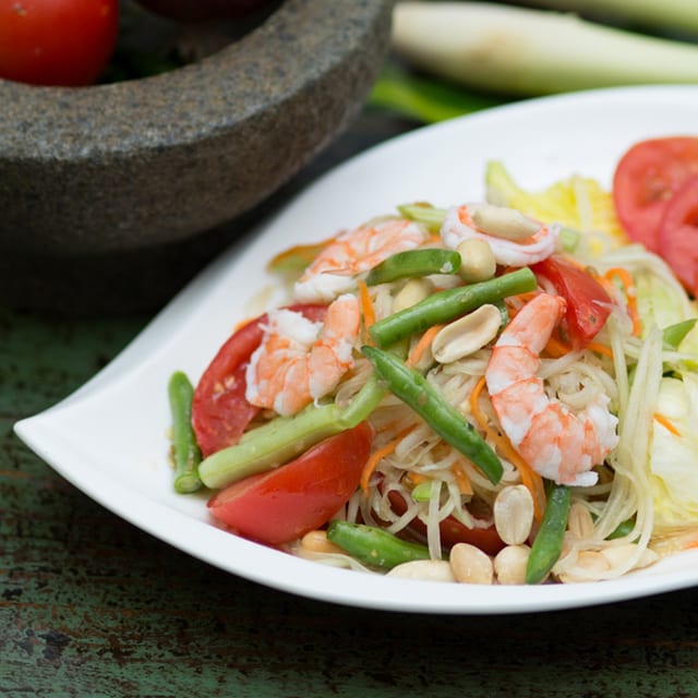 Green Papaya Salad.