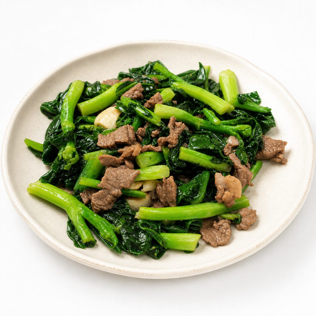 Sautéed Chinese Broccoli.