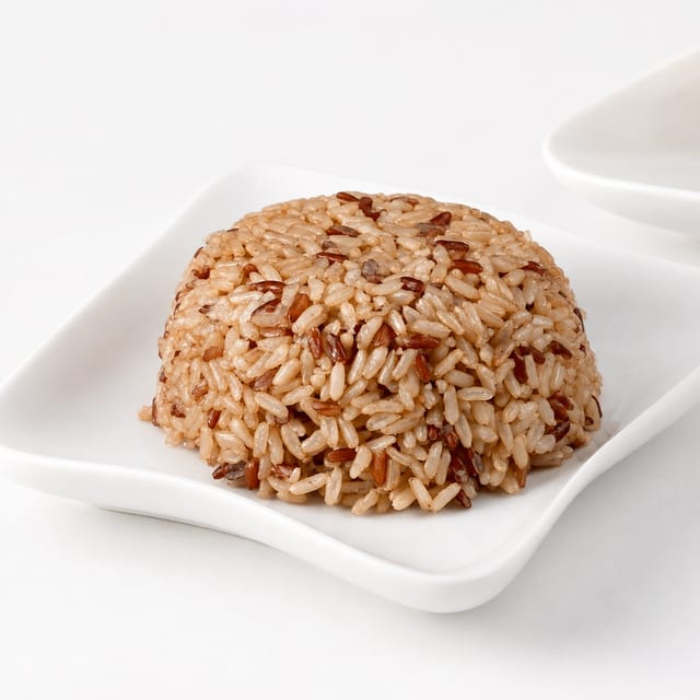 Steamed Brown Rice.