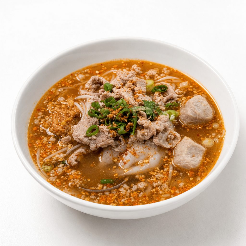 Tom Yum Noodle Soup.