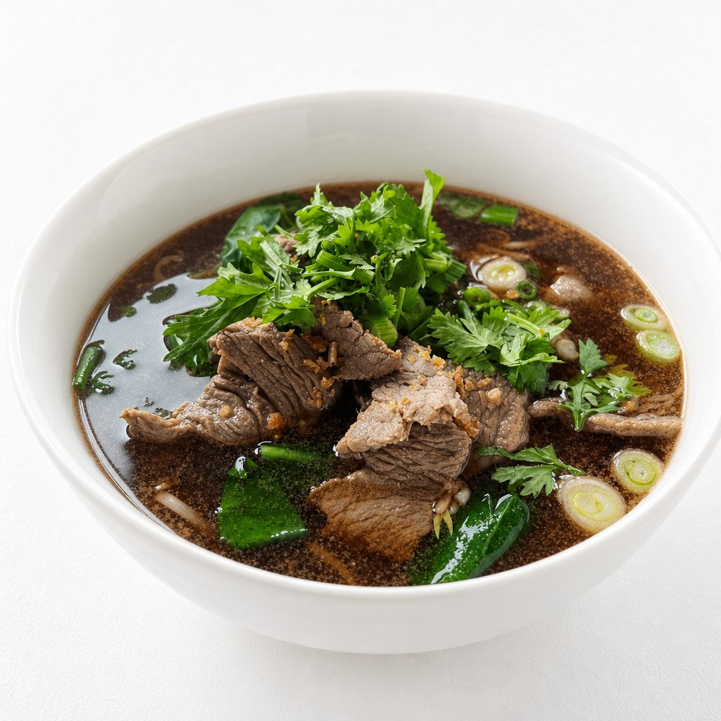 Special Beef Soup.