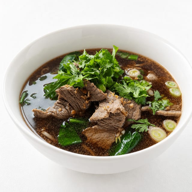 Special Beef Soup.