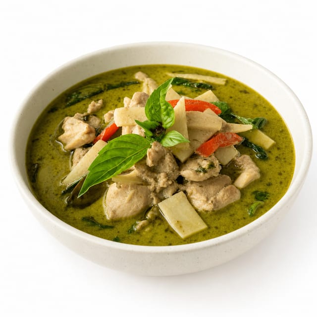 Green Curry (Med Spicy).