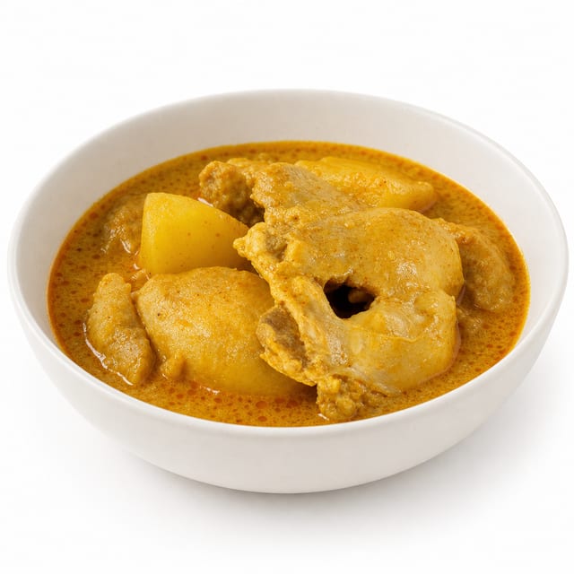 Yellow Curry with Chicken (Mild).